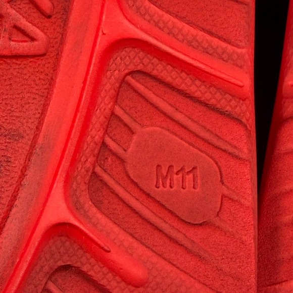 Hoka Ora Recovery Slide 3 Mens 11 Blue Red Sandals Slip Ons Comfort 1134527-BBRD - Picture 9 of 9